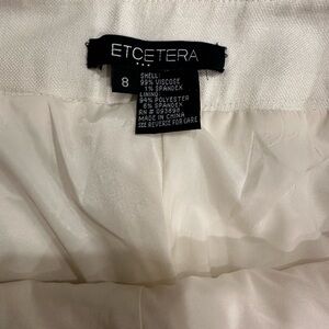 Etcetera Winter White Women’s Dress Slacks